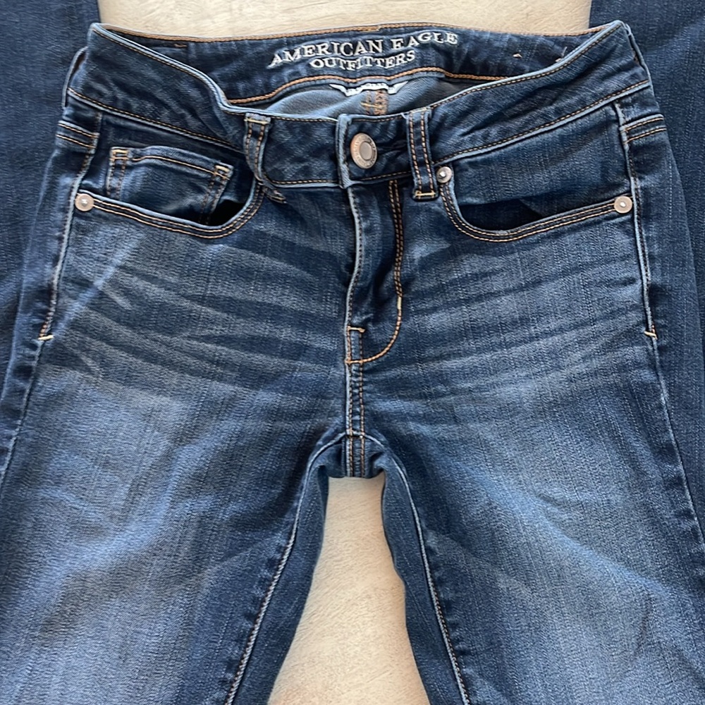 American Eagle outfitters super stretch jeans